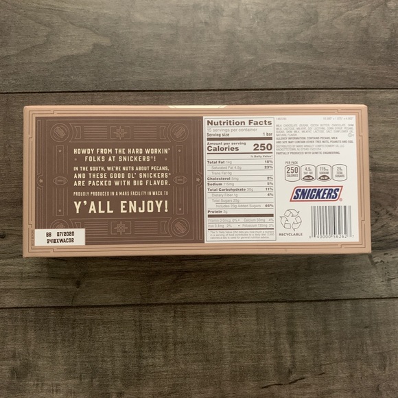2 Snickers Pecan 2019 Texas Proud Limited Edition - Picture 7 of 8